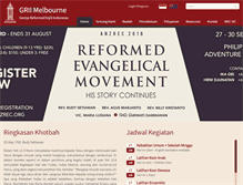 Tablet Screenshot of griimelbourne.org